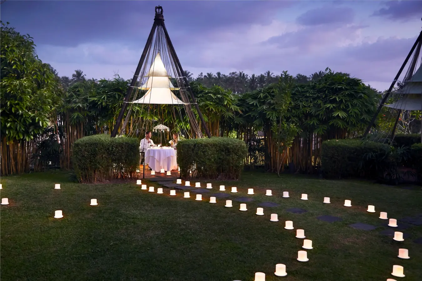 Candlelight Garden Dinner